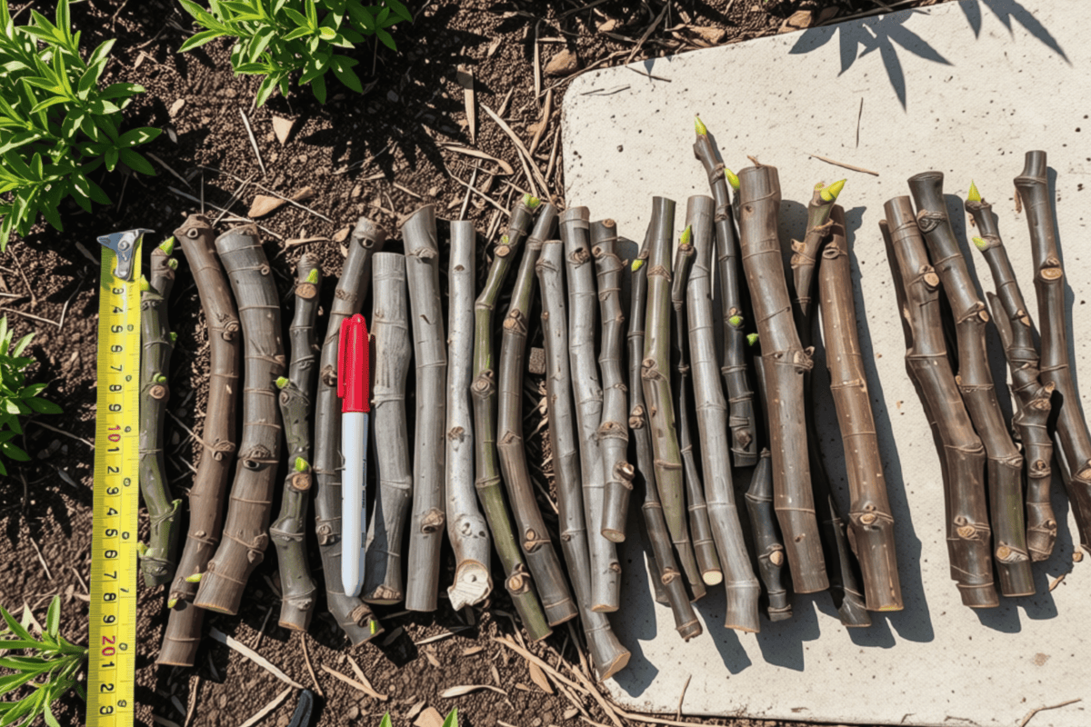 Ponte Tresa Fig Unrooted Hardwood Cuttings – 6–8 in, 2 pcs, Ficus carica