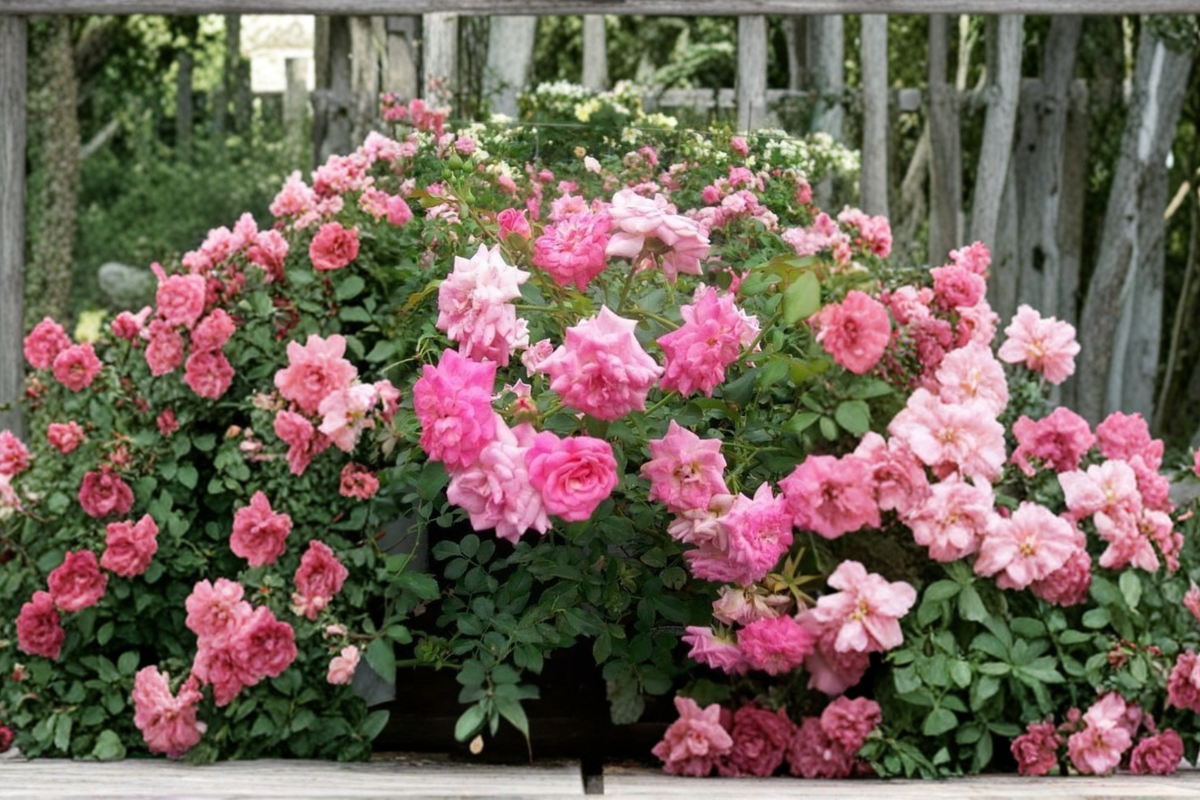 Sweet Drift Pink Rose 3 Gallon Ground Cover Rose Bush | Double Pink Blooms