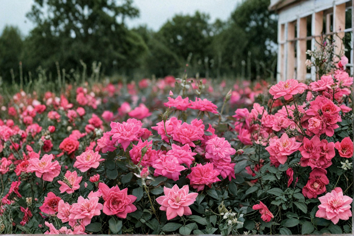 Pink Double Knock Out Rose 3 Gal Live Plant – Rosa Flowering Shrub