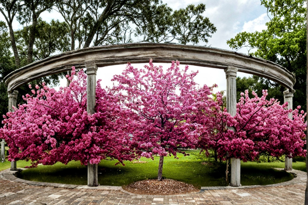 Robinson Flowering Crabapple Tree 4-6 ft | Pink Bloom Malus Ornamental Tree