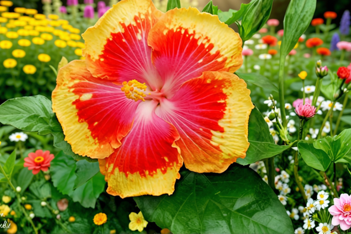 Madagascar Hibiscus Starter Plant | Hibiscus moscheutos Rooted Starter Plant 3–5"