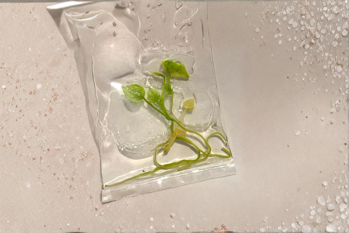 Anthurium Vittariifolium Variegated - 3 Inch Tissue Culture Live Plant