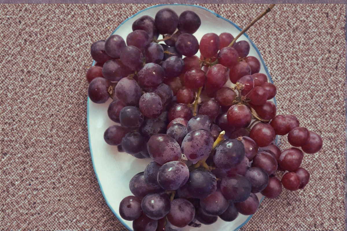 Red Flame Seedless Grape Vine - 3 Gal Live Plant (Vitis vinifera)