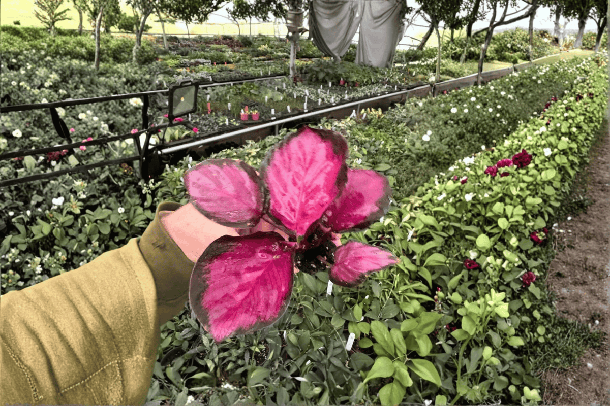 Calathea Purple Rose Starter Plants — 2-Pack, 2-Inch Pot | Goeppertia
