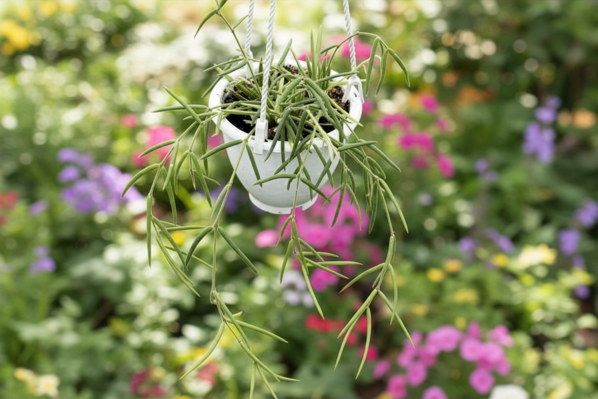 Hoya Linearis Live Plant - 4.5 Inch Pot | Rare Trailing Hoya Starter Plant