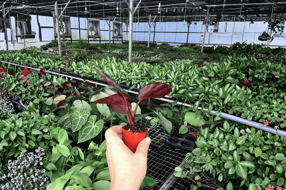 Calathea Rosy (Goeppertia roseopicta ‘Rosy’) Starter Plants - Bare Root, 2-Pack