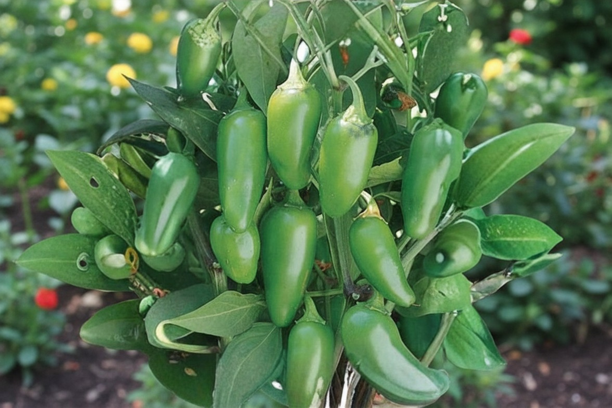 Jalapeño Hybrid Pepper Live Plant - Rooted Starter Plant Capsicum annuum