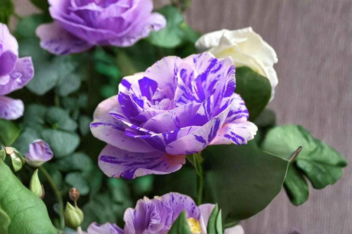 English Pink and Purple Rose Seeds - 10 Seeds, Fragrant Flower Plant