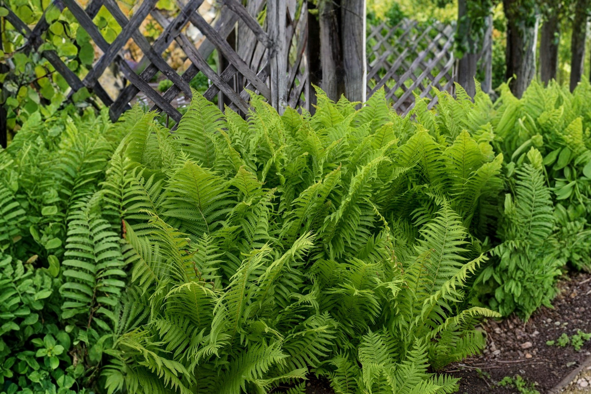 Ostrich Fern Bare Root (Matteuccia struthiopteris) - 3 Fiddlehead Plants, Edible Shoots, Shade Garden