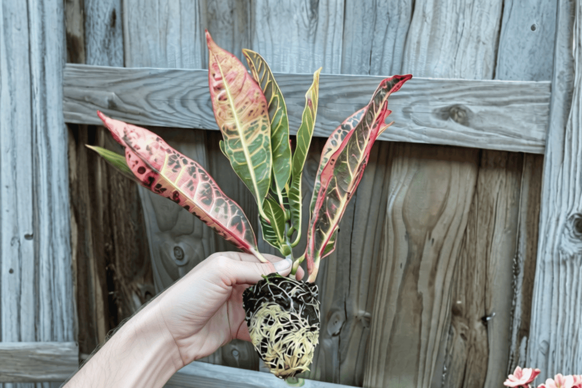 Petra Croton Starter Plants (Codiaeum variegatum ‘Petra’) – 2 Live Plants