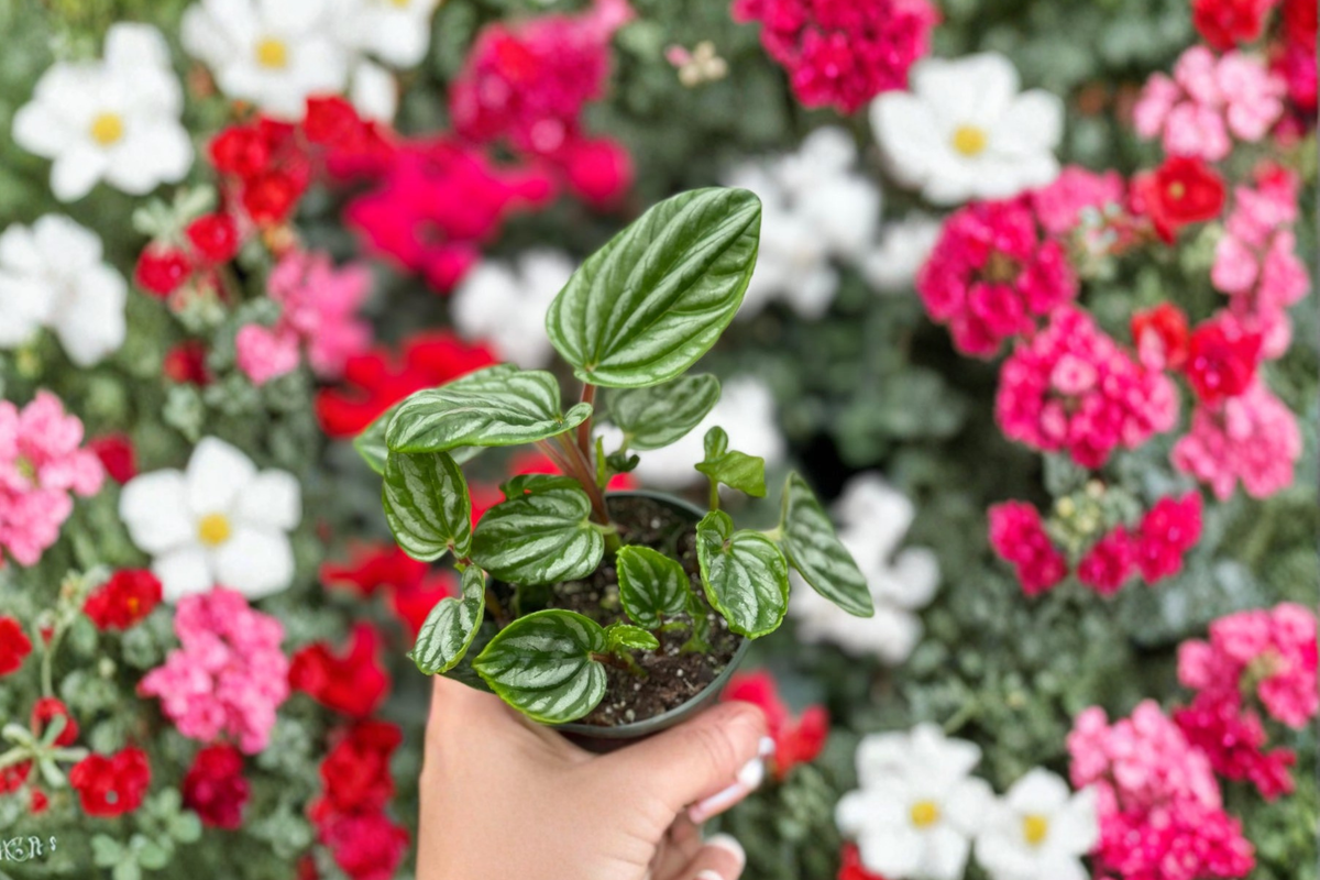 Peperomia Ecuador Live Plant - 4 Inch Rooted Starter Plant