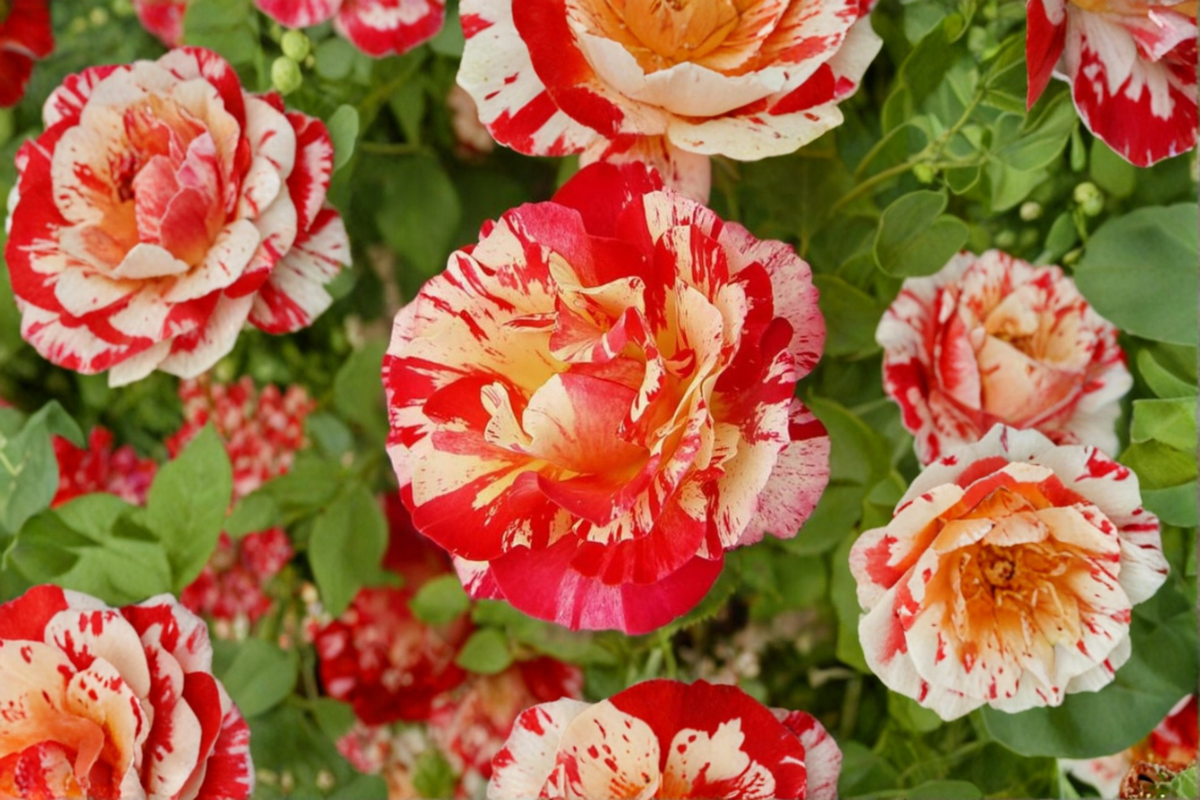 Gipsy Lantern Rose Seeds - 3 Pack (Rare Ornamental Rose Seeds)