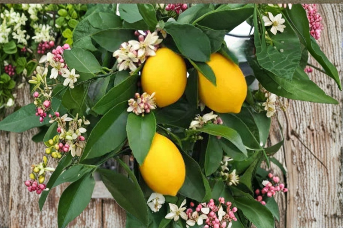 Lemon Tree Seeds Citrus Fruit Plant - 5 Seeds for Indoor Pot & Outdoor Garden