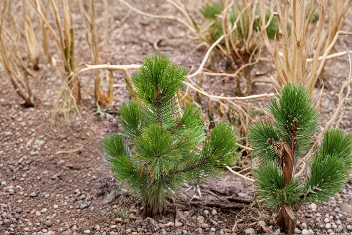 Bosnian Pine Compact Gem Live Plant - Pinus heldreichii 1 Gallon Pot, ~8" Tall
