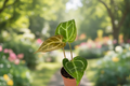 Anthurium Crystallinum Live Plant | 2-Inch Pot, Fully Rooted Velvet-Leaf Aroid