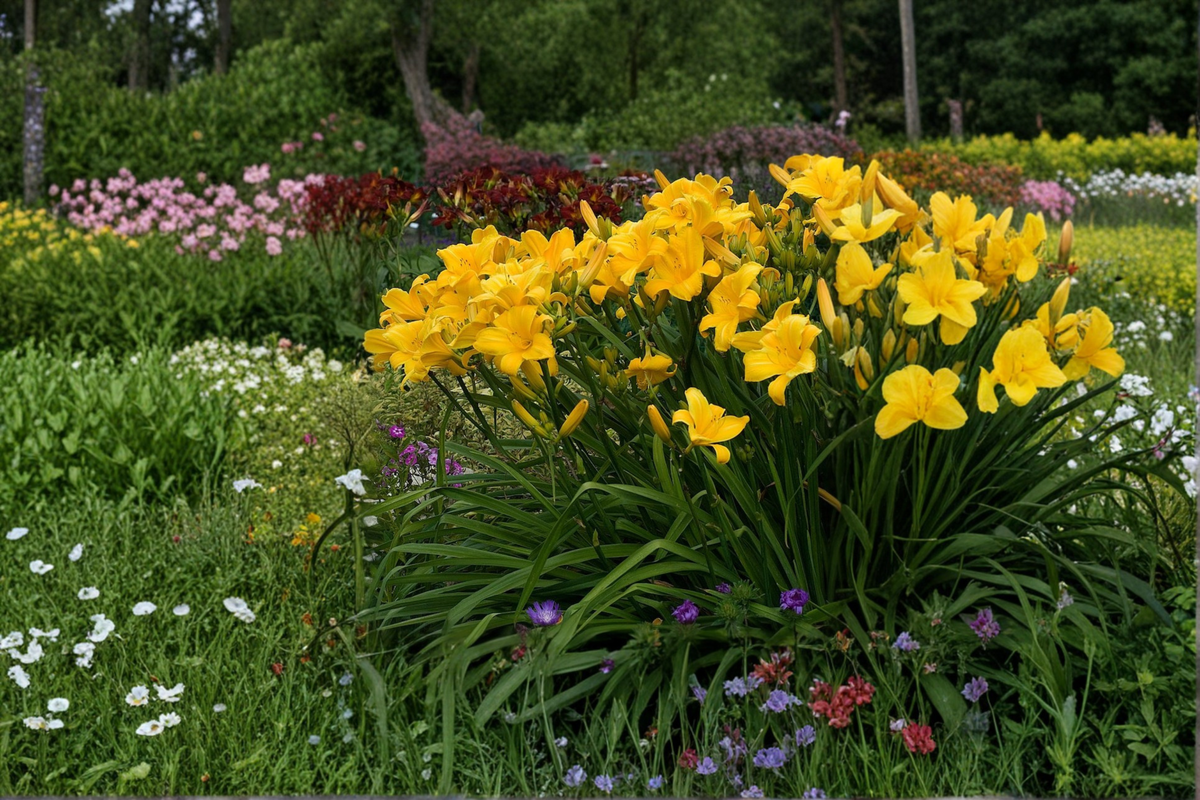 Buttered Popcorn Daylily - 3 Bare Root Plants