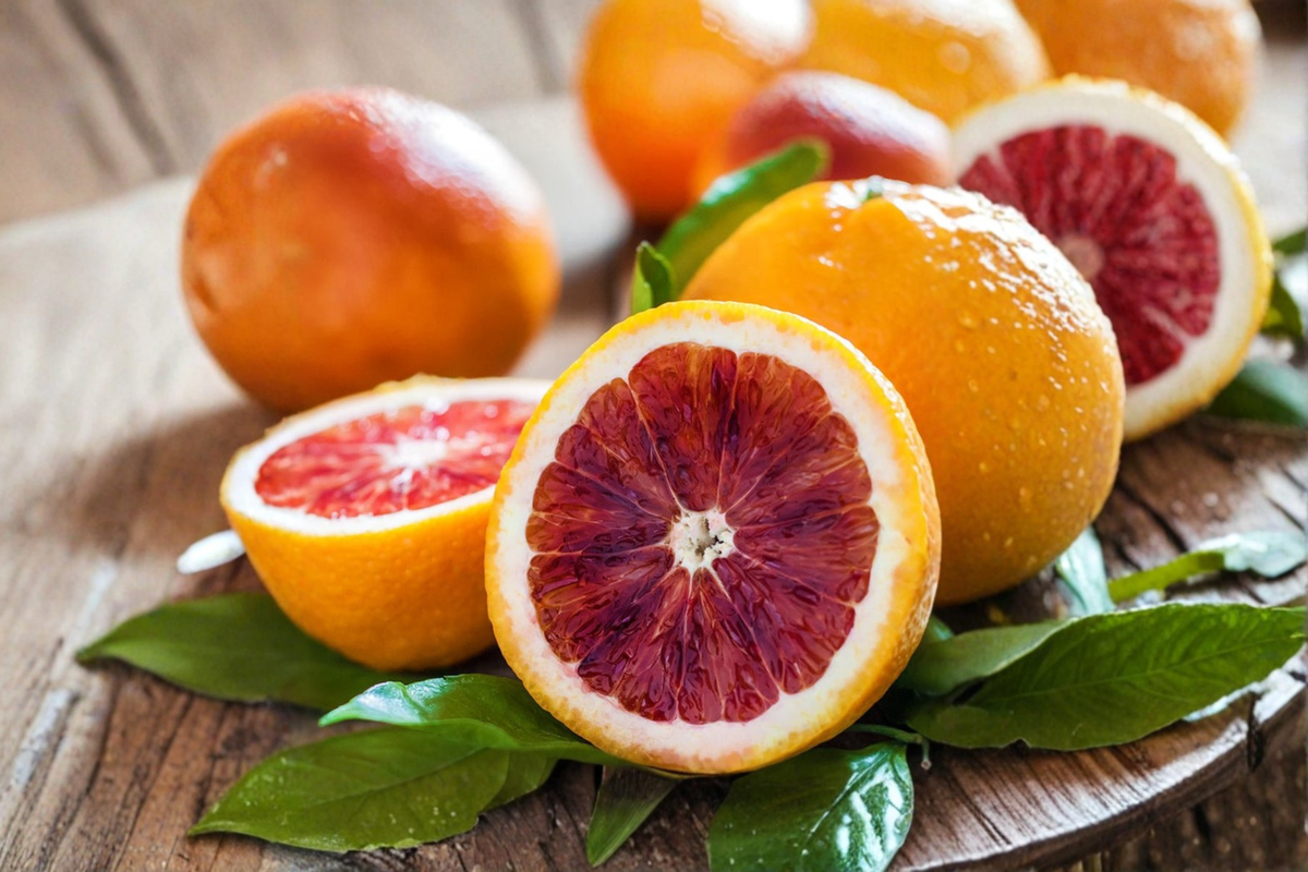 Blood Orange Tree - Grafted 4–5 ft Live Citrus Tree for Patio & Garden