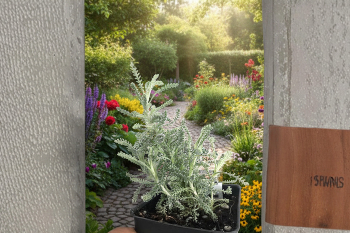 Grey Santolina Chamaecyparissus Live Plant | Silver Foliage Perennial