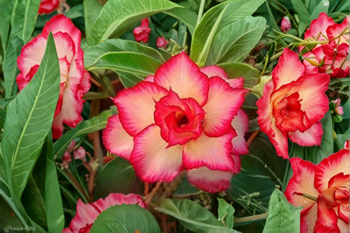 Desert Rose Seeds Adenium Obesum Mixed Color - 10 Seeds, Succulent Ornamental