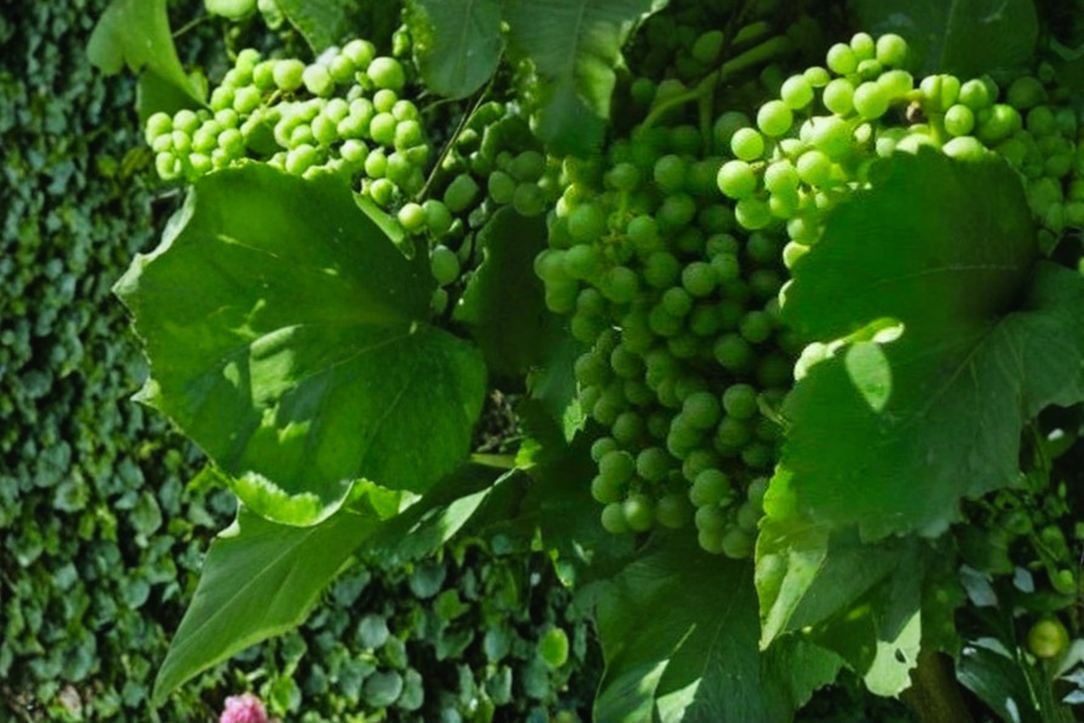 Ambulo Blanc Wine Grape Vine - 4-6 ft Live Plant (Vitis vinifera) White Grapes