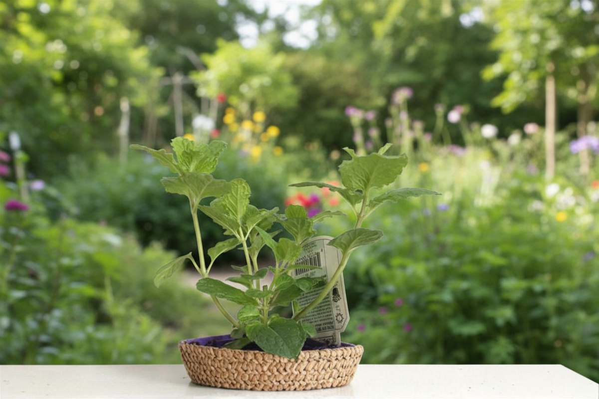 Mojito Mint Live Plant - Mentha × villosa, 3–8 in, Rooted Starter