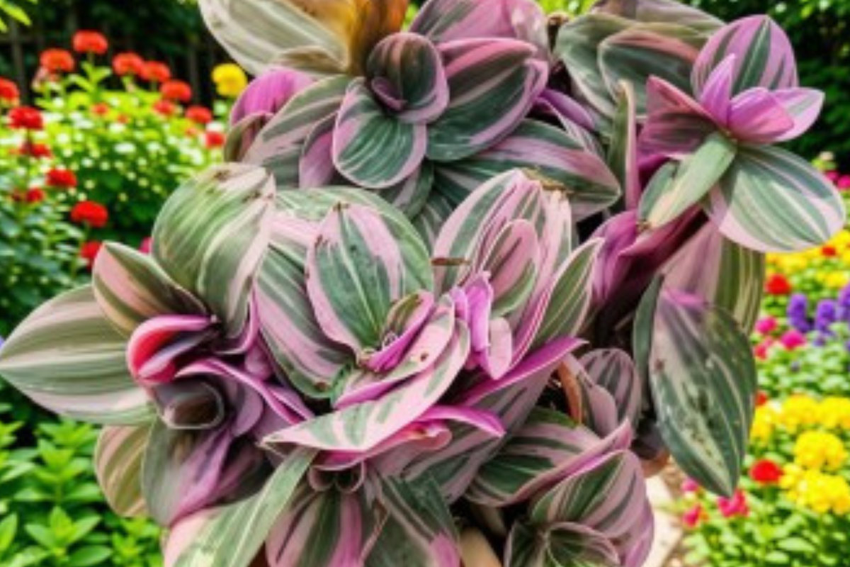 Tradescantia Nanouk Live Plant - 2 Inch Pot, 2-Pack