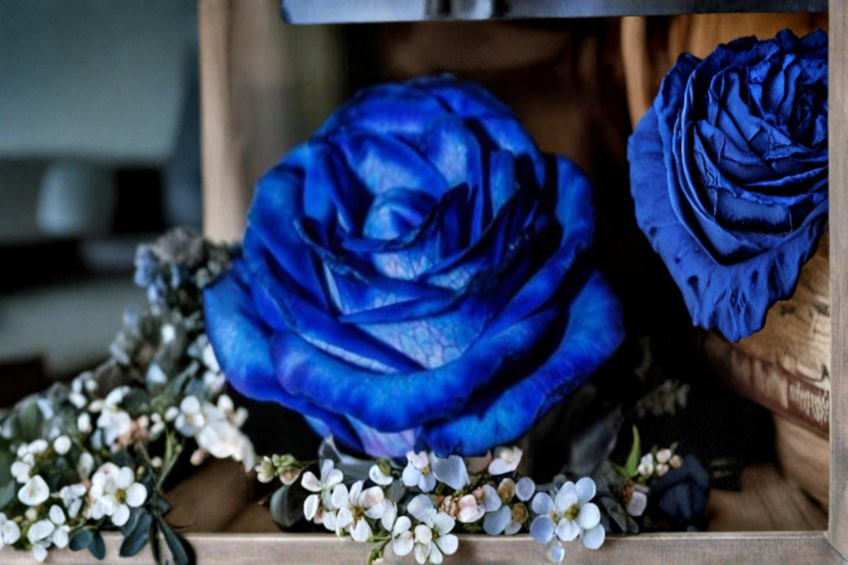 Hampton Blue Rose Seeds - 30 Seed Pack for Outdoor Planting