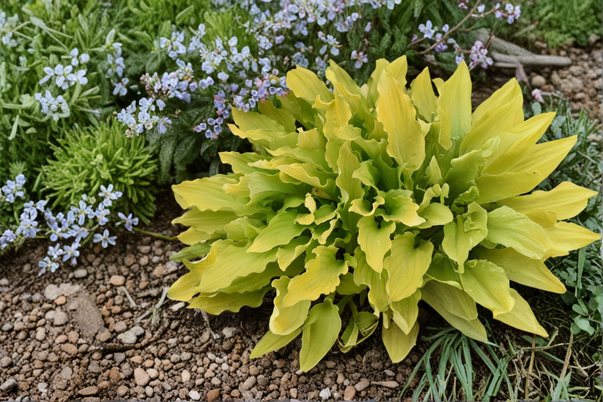 Time in a Bottle Hosta - 3-Inch Pot Variegated Shade Perennial Starter Plant