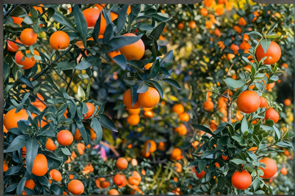 Varnia Sweet Orange Tree Grafted Live Citrus Plant - 3-4 Ft Tall
