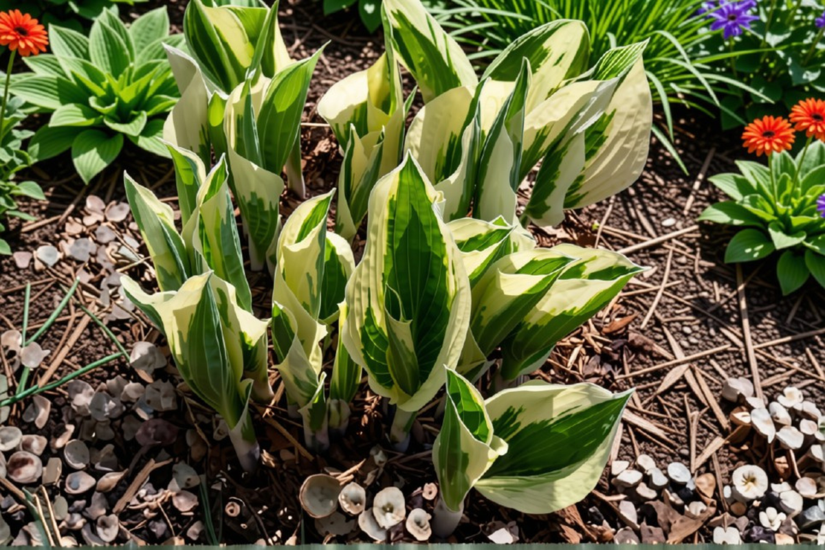 Voices in the Wind Hosta Live Plants - 3 Rooted Starters in 1 Qt Pots