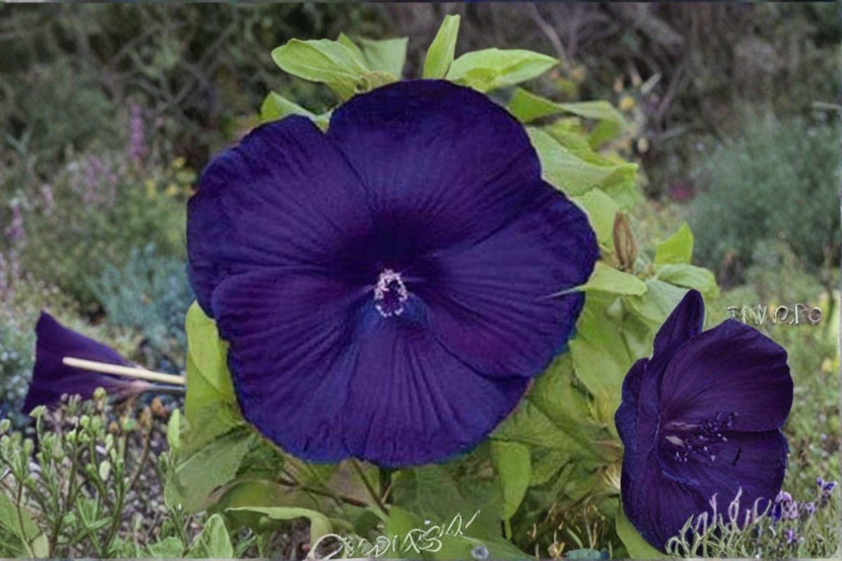 Purple Dinnerplate Hibiscus Seeds – 10 Purple Hibiscus Seeds for Indoor Pot or Outdoor Garden