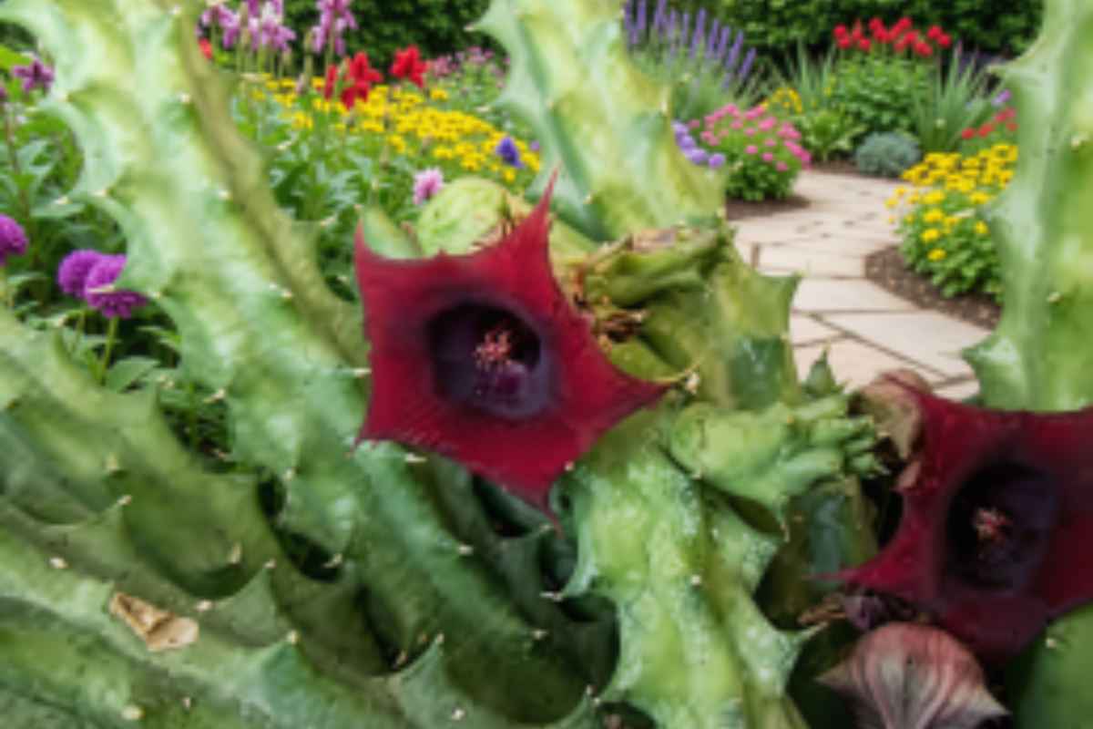 Red Dragon Huernia Live Rooted Succulent Plant in 3" Pot – Huernia schneideriana
