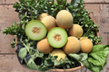 Hami Melon Seeds - 20pk Cucumis melo Netted Skin Green Flesh