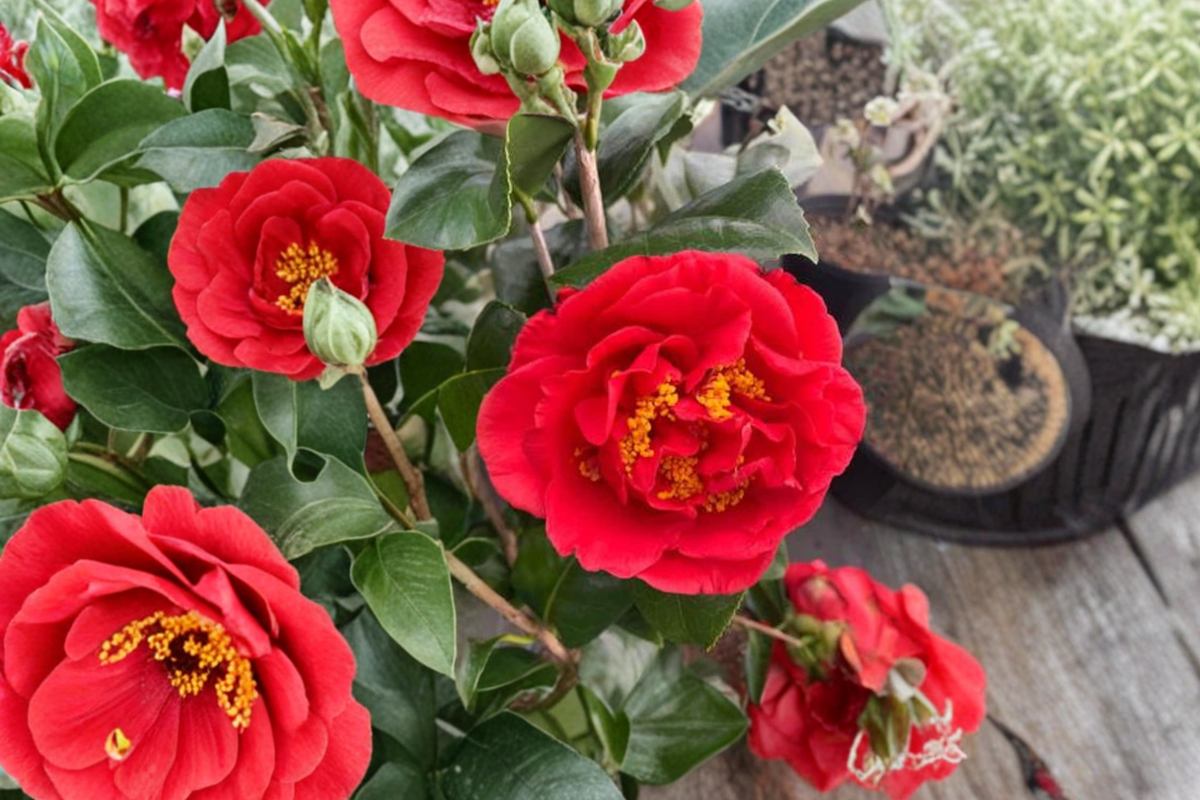 Camellia japonica Kramer’s Supreme – Fragrant Japanese Camellia (1 Gallon)