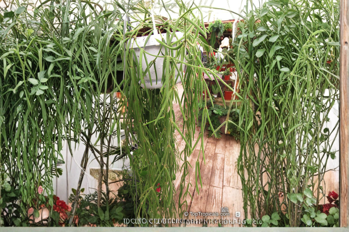 Hoya Linearis Live Plant in 4.5-Inch Hanging Basket | Trailing Tropical Houseplant