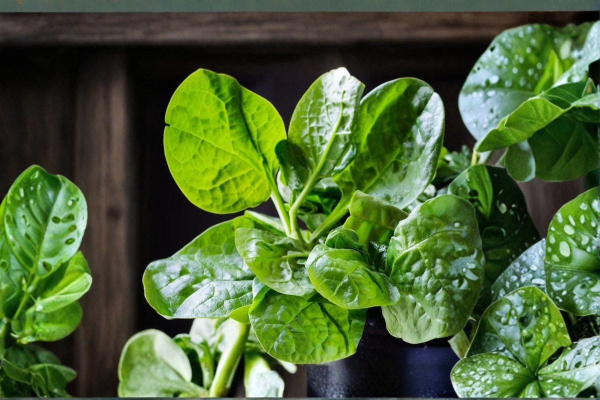 Malabar Spinach Basella alba Seeds – 100+ Green Climbing Leafy Vine Seeds