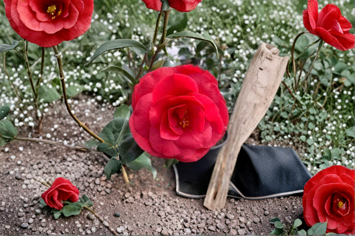 Japanese Camellia ‘Christmas Beauty’ 3 Gallon - Evergreen Red Flowering Shrub