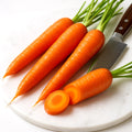 Scarlet Nantes Carrot Seeds - 1000+ Heirloom Non-GMO, 65-Day Sweet Variety - Perfect for Home Gardening