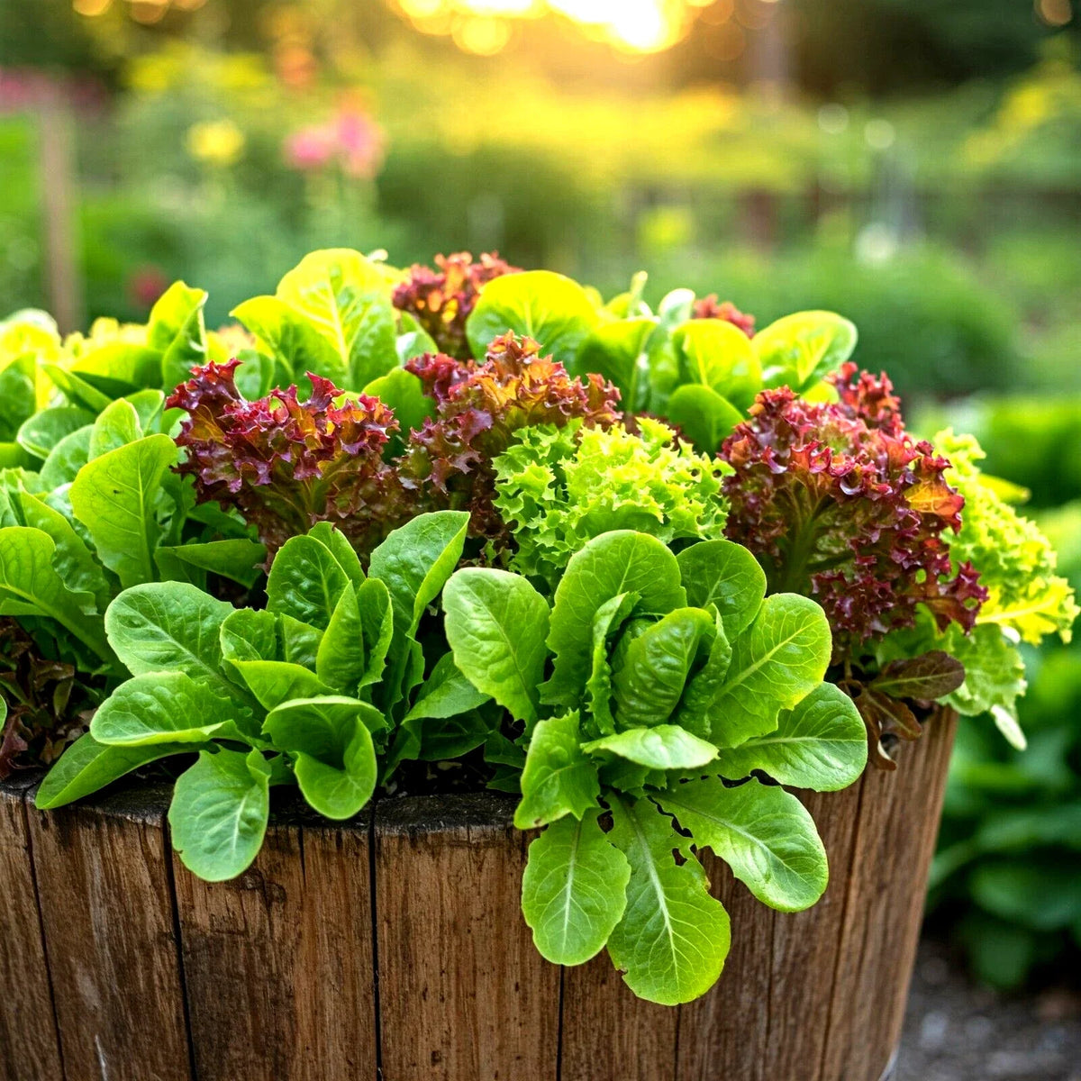 Lettuce Seeds - 1000+ Heirloom Spring Mesclun Mix - Non-GMO Vegetable Seeds - Free Shipping